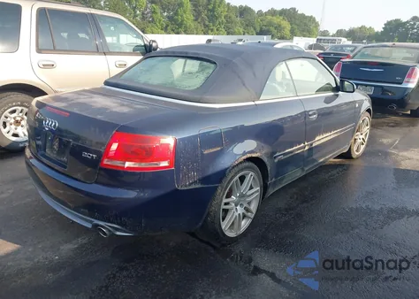 2009 Audi A4 2.0T Cabriolet z USA, uszkodzony, nr VIN WAUAF48H79K009202